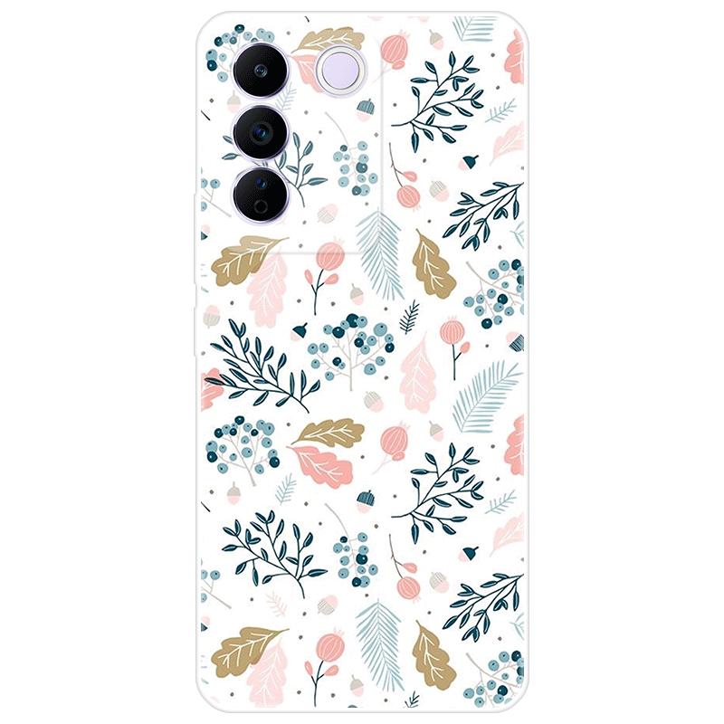 For Vivo V27e V 27e Case Soft Silicone Back Cover Cartoon Phone Case Diversification