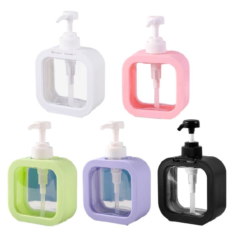 Plastic Pump Bottle Soap Dispenser Hand Wash Liquid Holders For Kitchen Bathroom Essential NonSpill Liquid Management