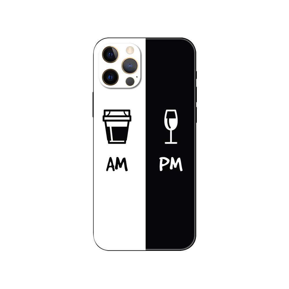 

Чехол для телефона Coffee Wine Cup для iPhone 5 5s 2020se 6 6s 7 8 plus x 10 XR XS 11 12 13 mini pro MAX черная задняя крышка из ТПУ iphone 5 5S SE 2016