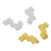 Door Lock Rod Clip 6 Pack, 69293-12030 69293-12040 Yellow and