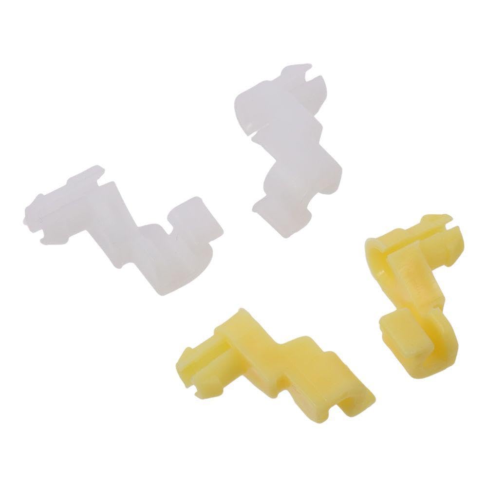 Door Lock Rod Clip 6 Pack, 69293-12030 69293-12040 Yellow and