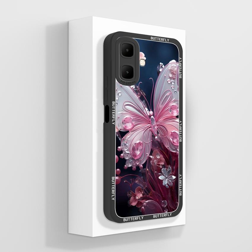 For Infinix Smart 10 7 9 8 Zero 30 40 Shockproof Silicone Bumper Phone Bags Fashion Astronaut Pattern Liquid Silicone Anti Slip Shell For Infinix Case