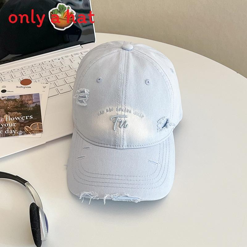 Korean Style Letter Baseball Cap With Adjustable Fit For Summer Outdoor Sun Protection