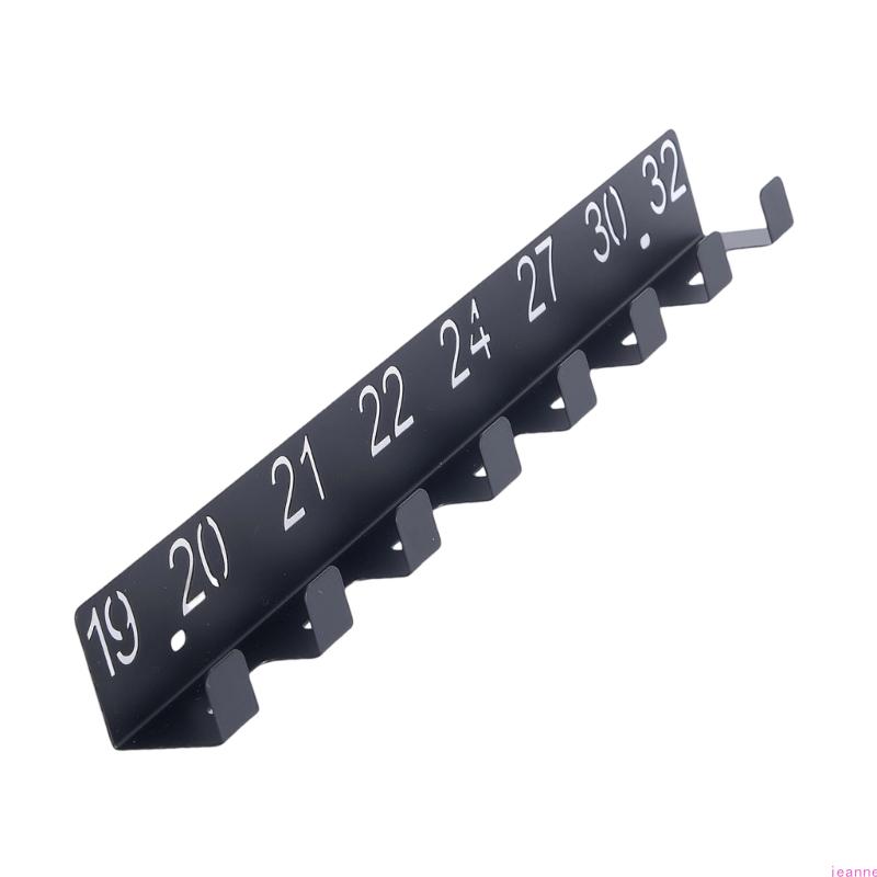 Durability Iron Wall Mounted Tool Holder Hooks Wrench Rack For Workshop Kitchen Tool Storage Organizers Kitchen Utensils