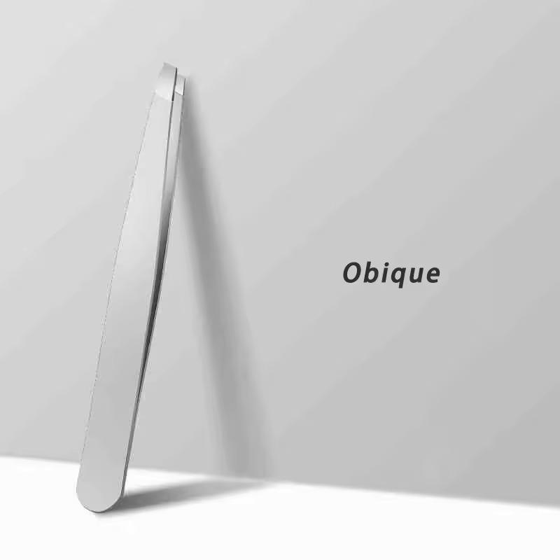 4-teiliges Pinzetten-Set - Professionelle Pinzetten für Augenbrauen - Große Präzision zur Entfernung von Gesichtshaaren, Splittern und eingewachsenen Haaren mit