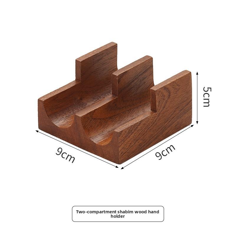 Handmade Wooden Sushi Plate With Divided Compartments For Japanese And French Cuisine Presentation
