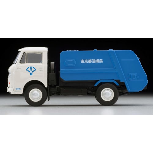 Tomica Limited Vintage 1/64 Scale LV-186a Mazda E2000 Cleaning Truck (White/Blue) - Finished