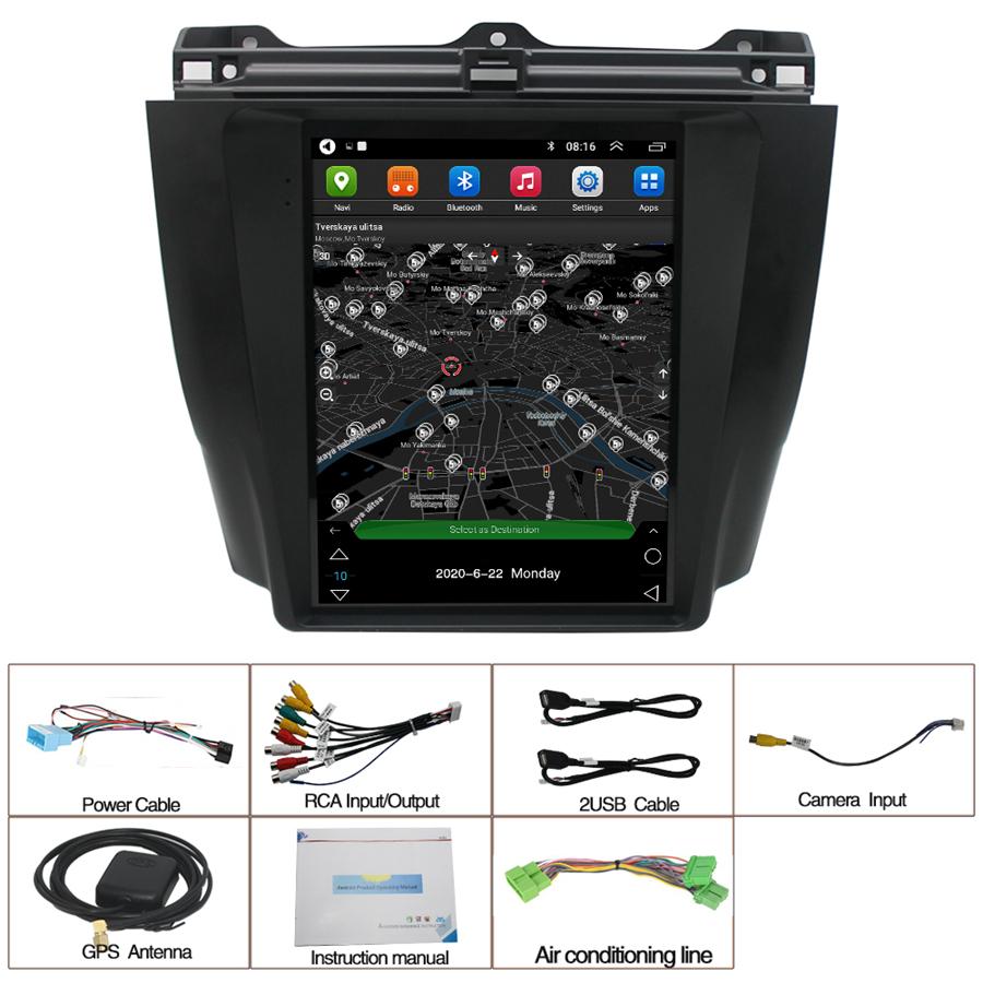 9.7" 2+32G GPS Navigation 3G 4G BT WiFi Android 10.1 For 2003-2007 Honda Accord