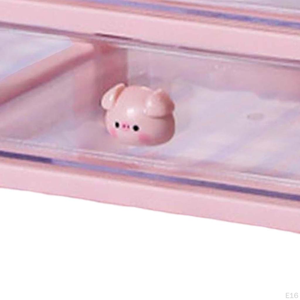 Compact Desk Drawer Organizer for Efficient Makeup Storage and Organization