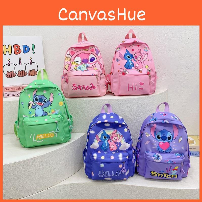 Ice Angel Heart Cream Rainbow Cartoon Printed Backpack Children