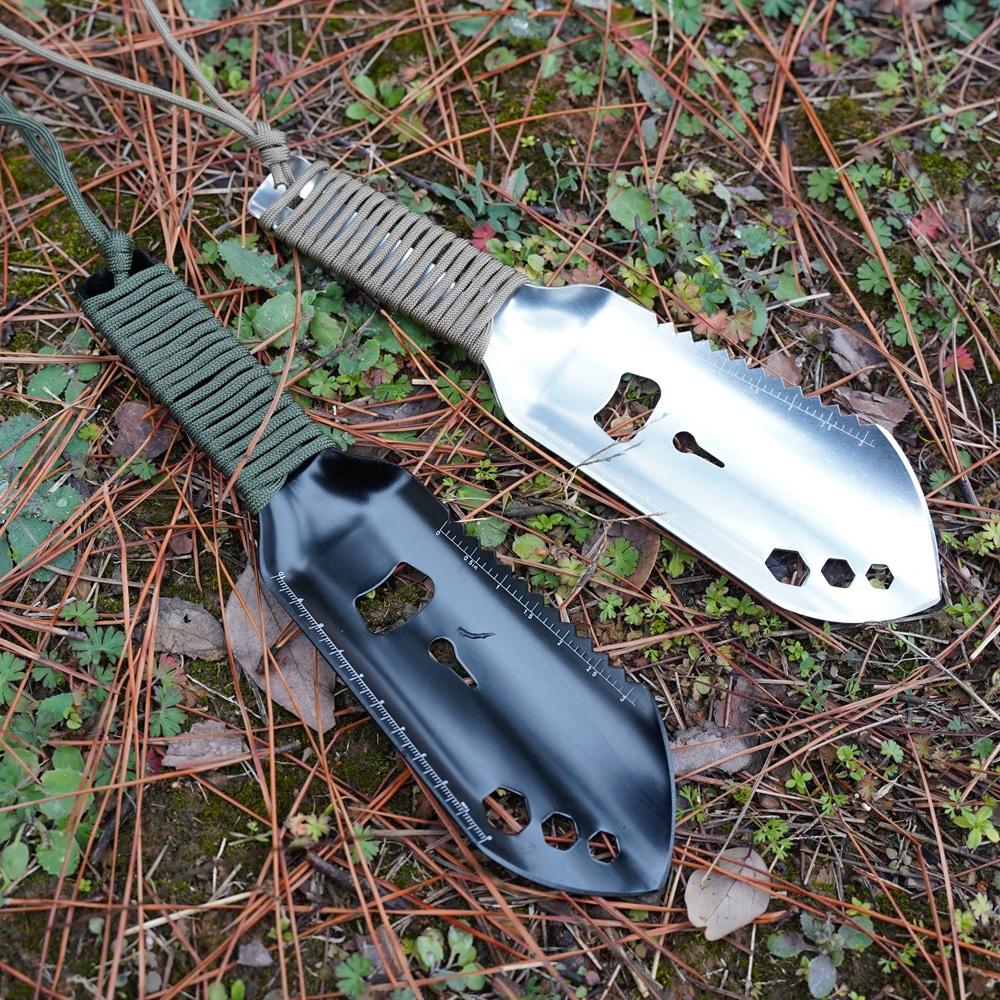 Multipurpose Camping Shovel Garden Hand Trowel Outdoor Portable Shovel Hiking Shovel For Camping Hiking Survival Equipment