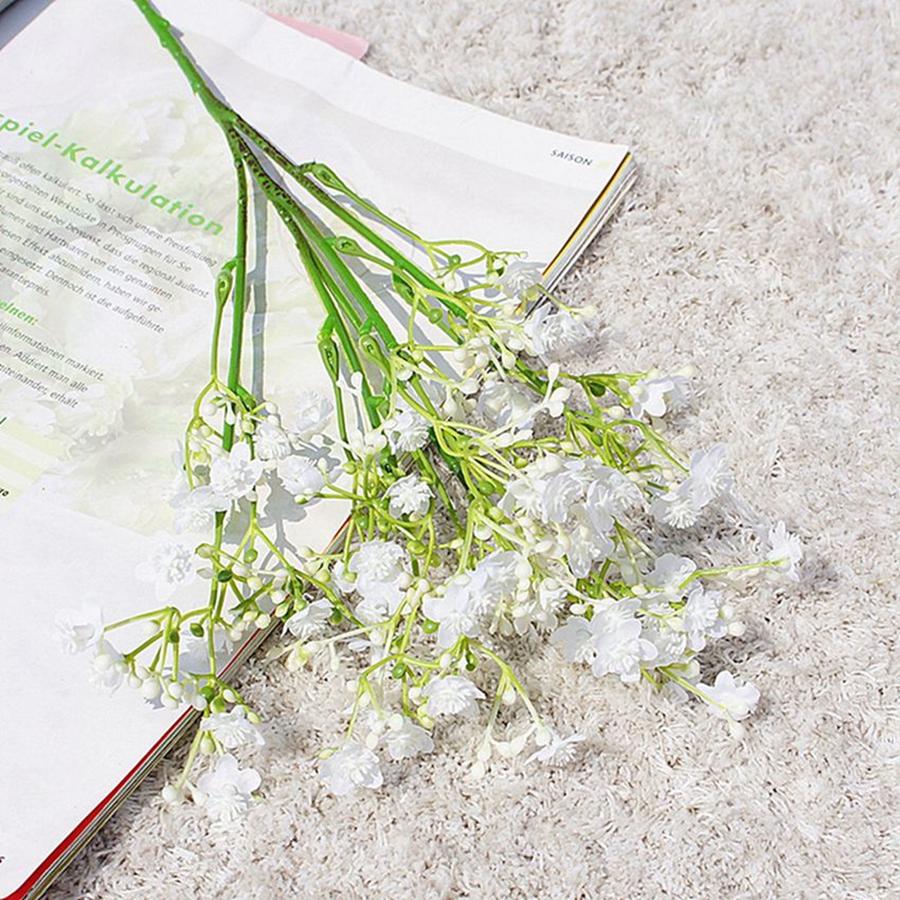 Artificial Flower Gypsophila Festival Party Wedding Bride Bouquet Outdoor Garden Garland Home Room Table Handmade Diy Gift Decor