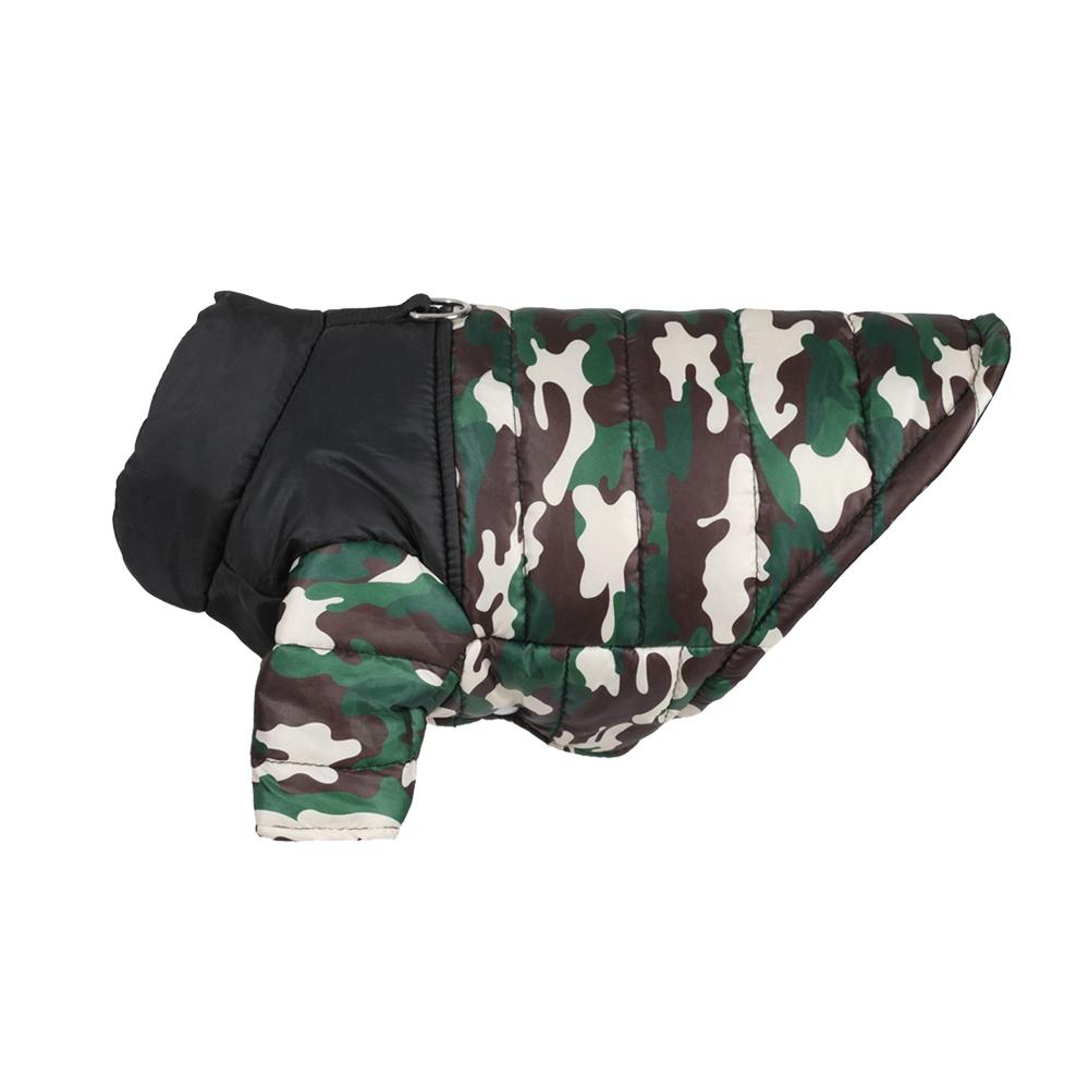 Dog Jacket Winter Warm Pet Clothes For Small Medium Dogs Cat Waterproof Puppy Padded Vest Coat With D-ring Yorkie Pug Outfits