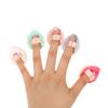 Super Mini Finger Puff Makeup Sponge Face Foundation Powder Concealer Cream Professional Cosmetic Accessories Makeup Tools