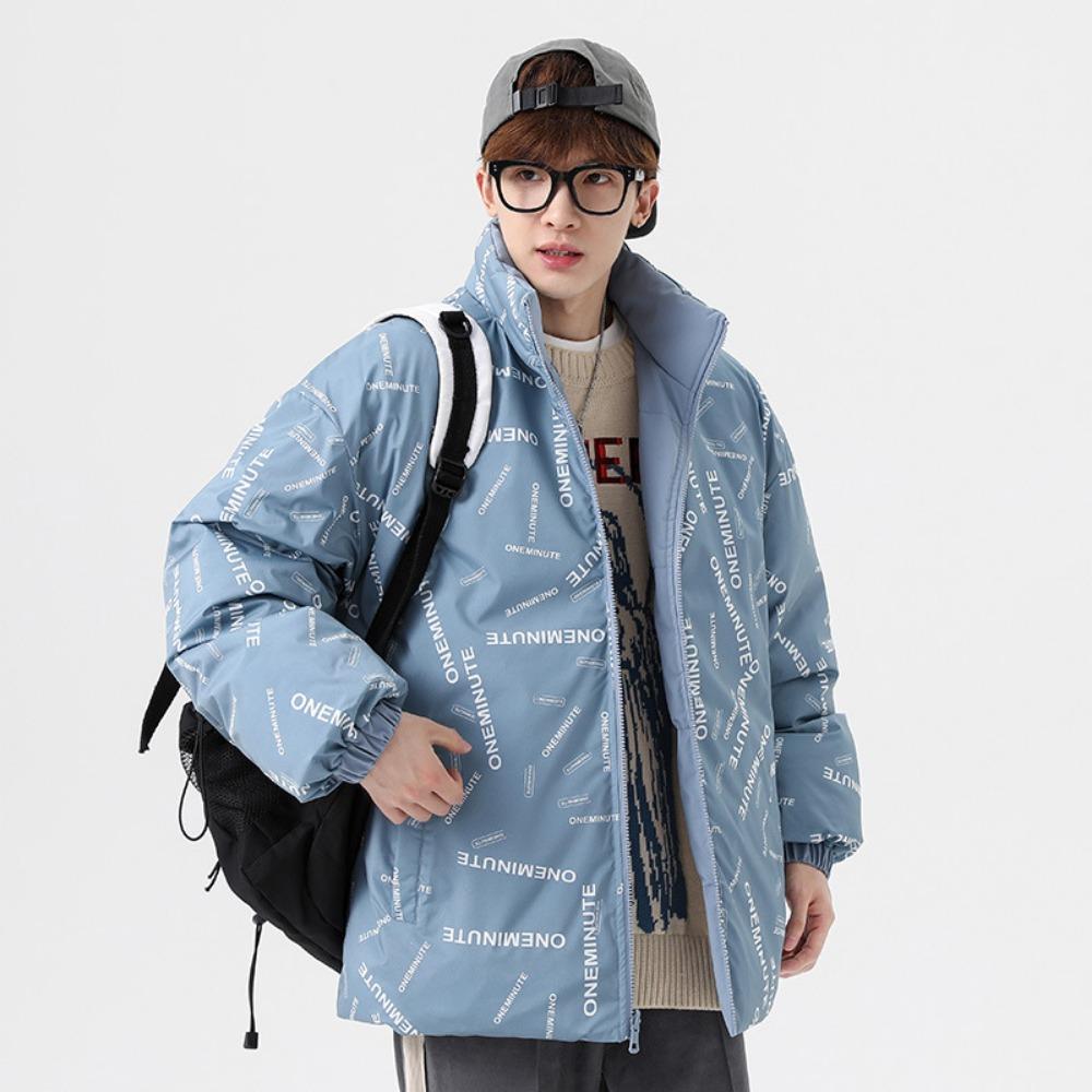 New American trendy brand street, outdoor casual versatile mountaineering stand-up collar jacket men