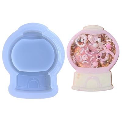 Small Game Machine Quicksand Resin Casting Mold Resin Mold Crystal Silicone Mold Epoxy Resin Keychain Pendant Mold