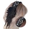  Angel Wing Hairband Cosplay Headband Women Anime Lace Hairhoop Party Supply Role Play Dress Up 2000s Girl Headpiece