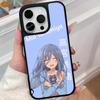 Date a Live Mio Takamiya Matte Surface Mobile Phone Case for iPhone 17 16 15 14 13 12 11 Air Pro Max Plus Colorful Cover