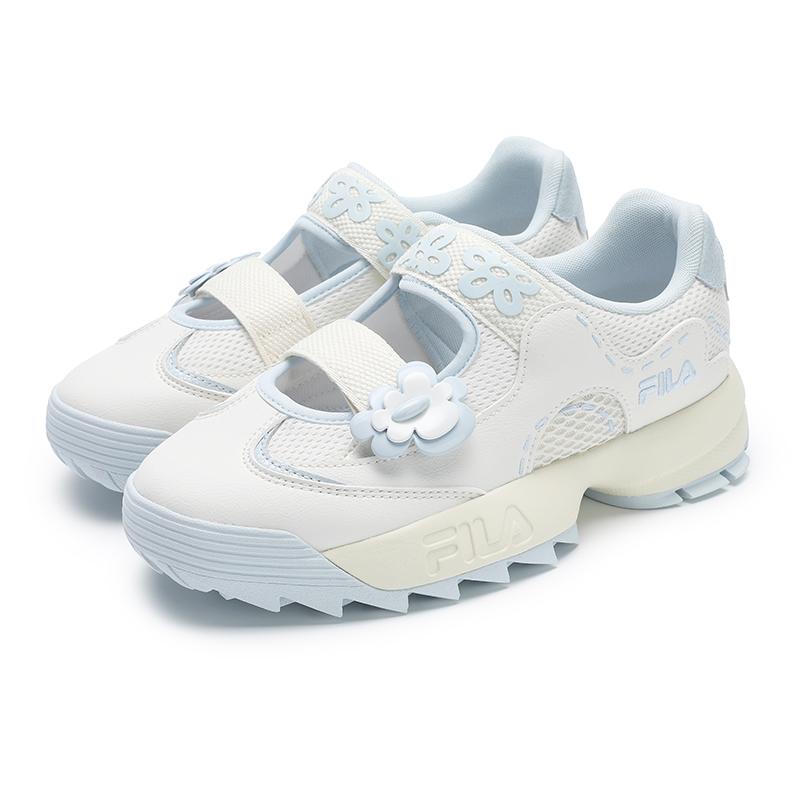 FILA Abrasion Resistant Breathable Balance Casual Shoes Women's White Blue F12W532148FCI