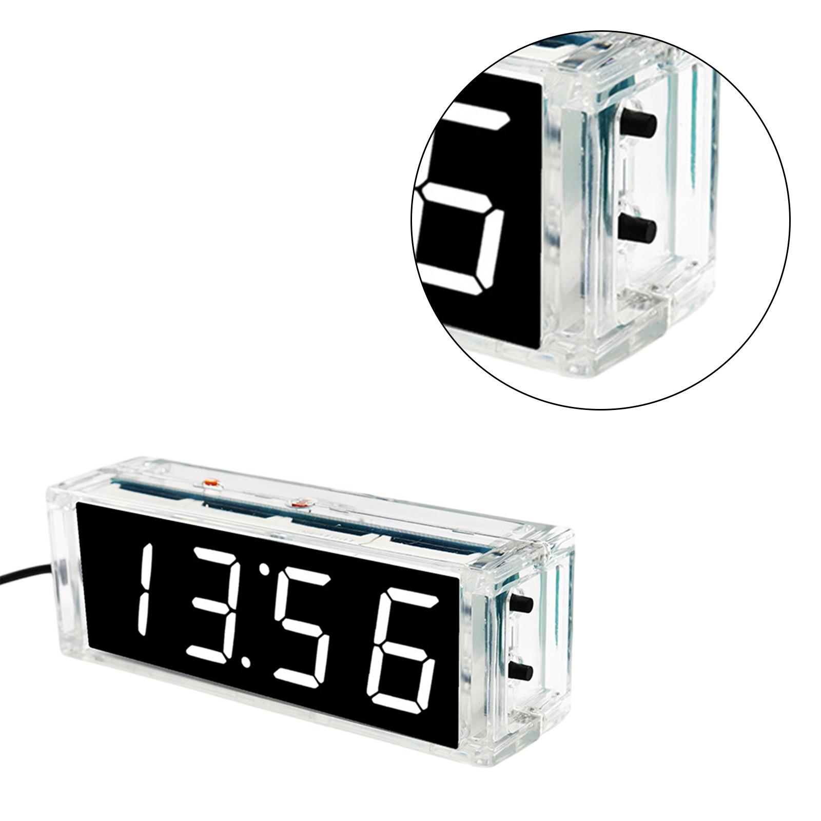 

Цифровой светодиодный электронный будильник DIY набор пайки обучающий проект DS1302 набор электроники «сделай сам»