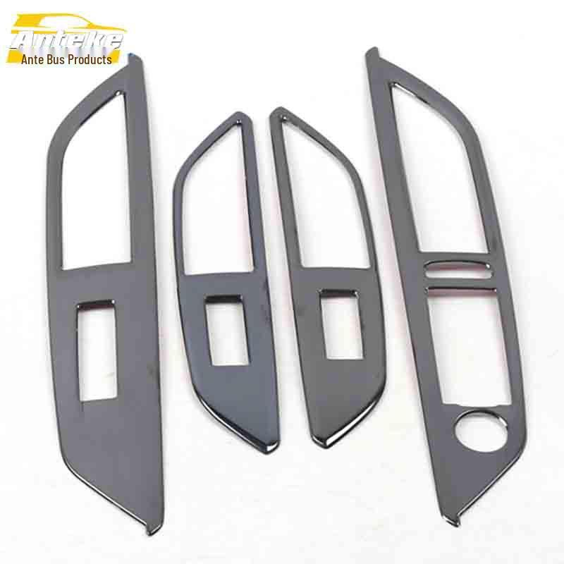 Peugeot 5008 Stainless Steel Window Switch Decorative Frame Sticker