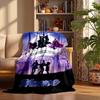 Hocus Pocus Custom Flannel Blankets Soft Warm Cozy Throws for Home Decor Holiday Gifts