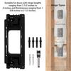 ABS Material Mortise Template Adjustable Hinge Installation Clip Kit  Door Hinge Installation