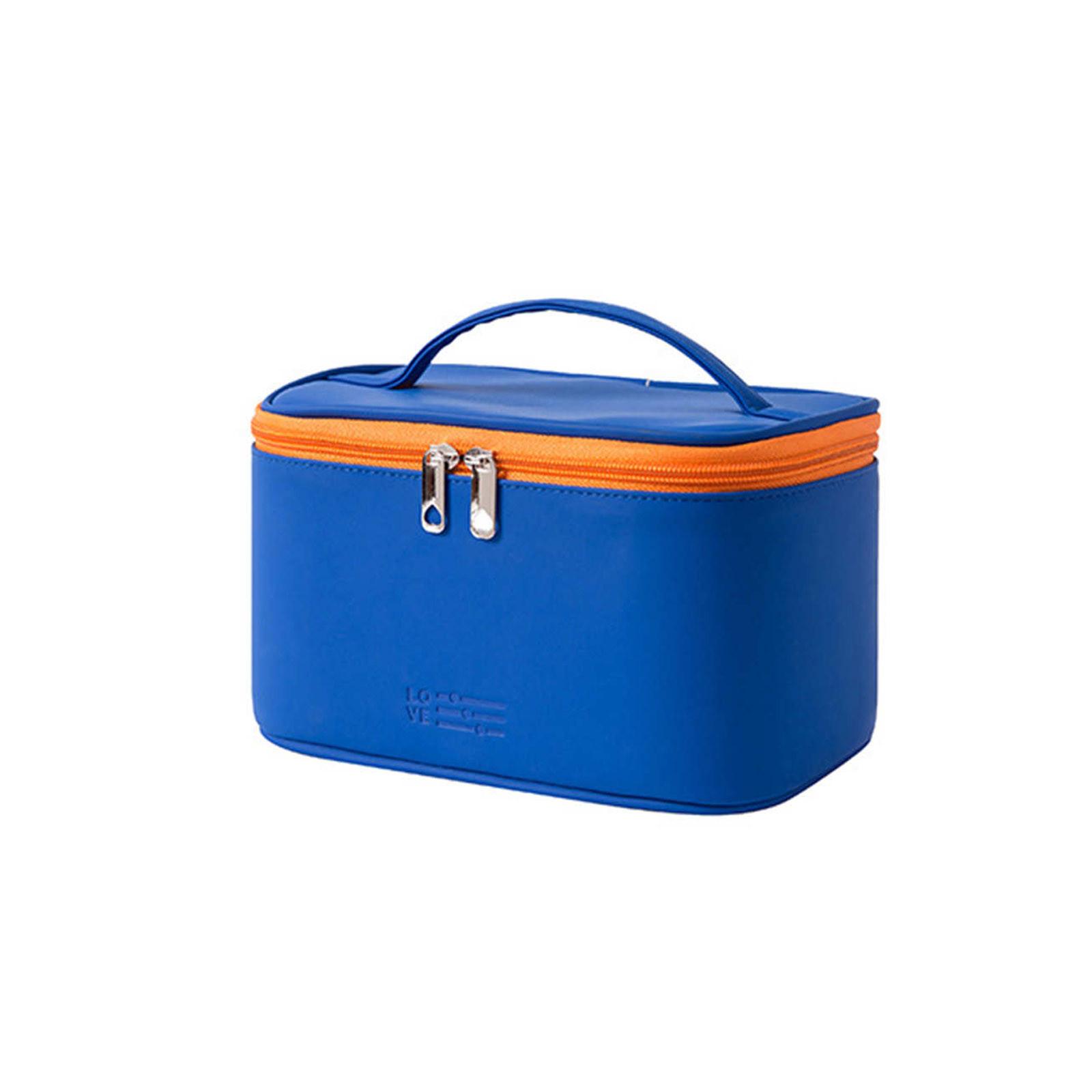 Color Portable Cosmetic Bag Portable Cosmetic Case Large Capacity