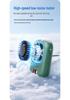 2026 Waist-Hanging Mini USB Fan: Powerful Wind, Customizable Logo, Neck-Hanging, USB Rechargeable