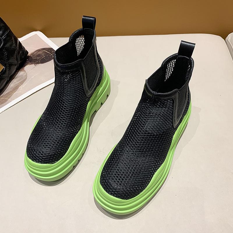 

МОДНАЯ ОБУВЬ, мужские дышащие спортивные кроссовки, спортивные кроссовки для бега, уличные женские теннисные кроссовки для тренажерного зала 35 зелёный