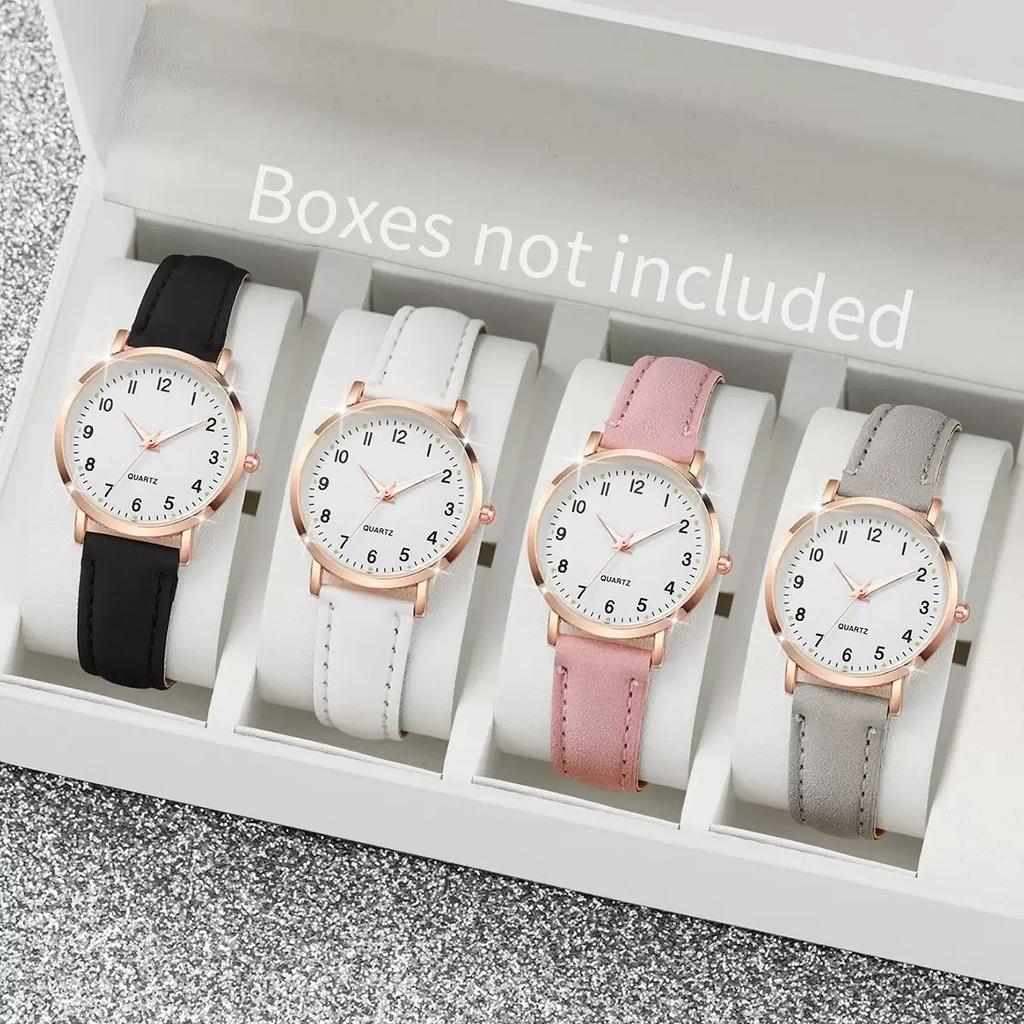 Women'S Multi-Piece Set Women'S Compact Watch Versatile Luxury Exquisite Accessories Quartz Wrist Watch