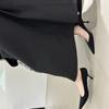 stiletto high heels black single shoes women's shoes spring and autumn 2025 new summer French pointed simple commuter ladyshoes