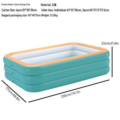 Huahengzhen PVC Inflatable Kids Swimming Pool