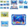 Colorful Inflatable Water Play Mat For Babies Pvc Material Variety Of Designs