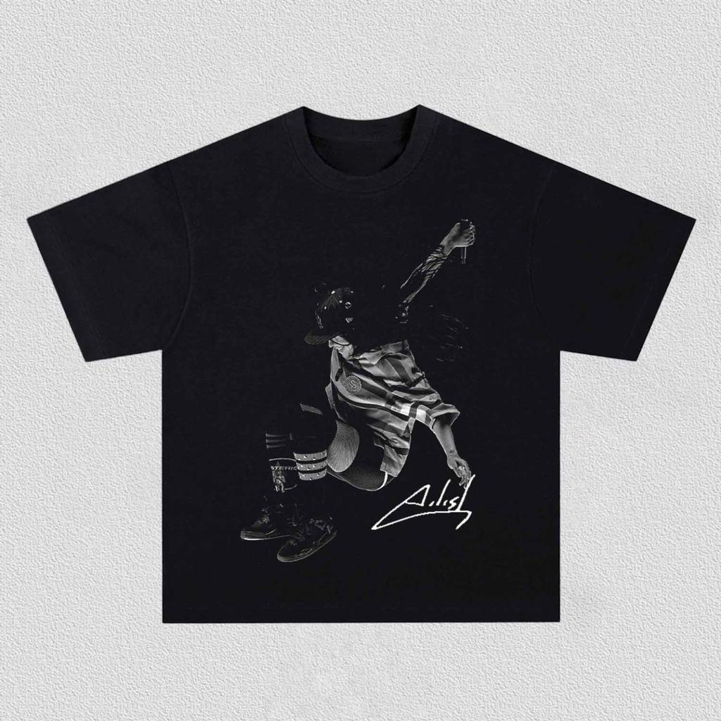 Billie Eilish portrait graphics 100cotton unisex shirt Y2k Oneck Short Sleeve Unisexs Womens fashion hiphop Tshirt fan gifts
