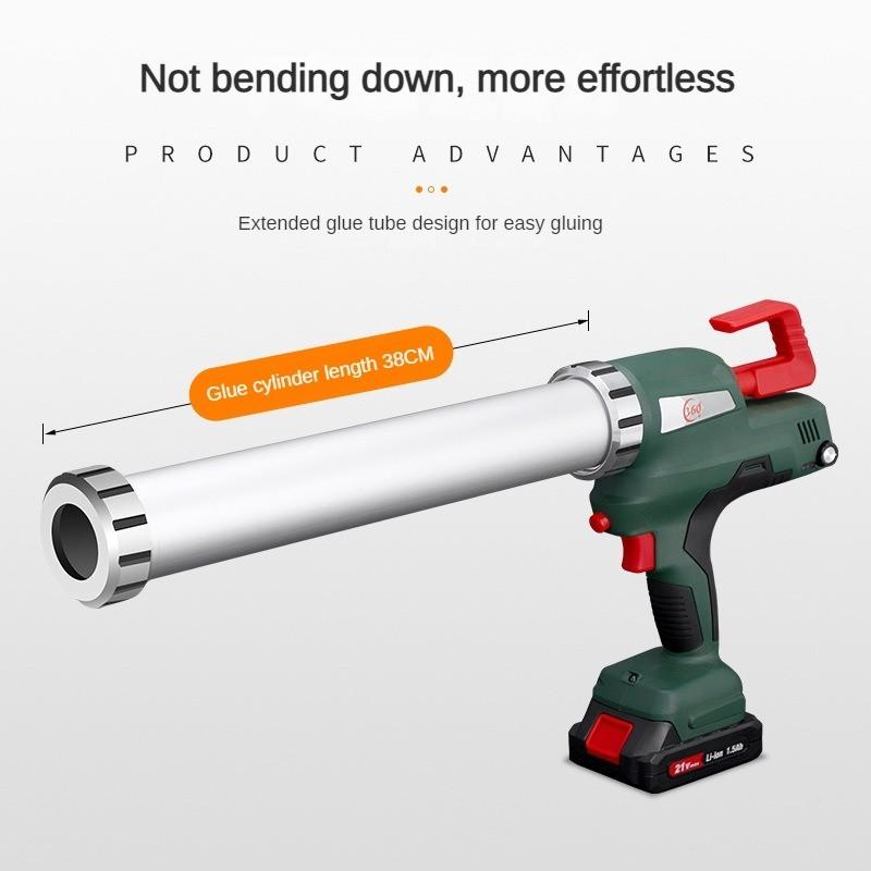 Rechargeable Beauty Sewing Glue Machine Repair Power Tool Large Capacity Electric Glue Gun New Household Glass Glue Gun