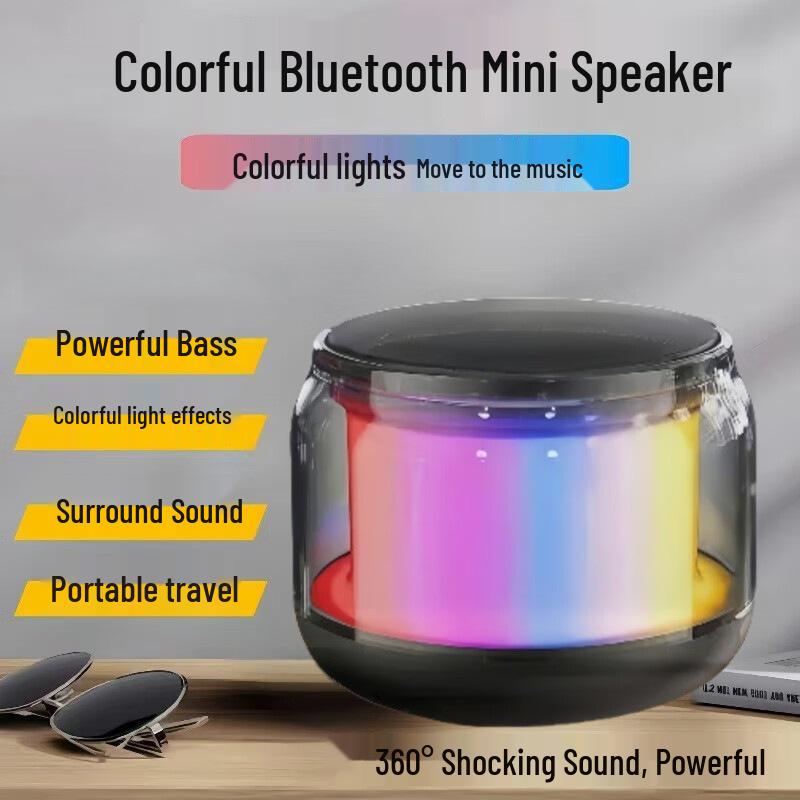 S100 Wireless Bluetooth Speaker System: Heavy Bass, High Sound Quality, Compact for Home and Outdoor Use