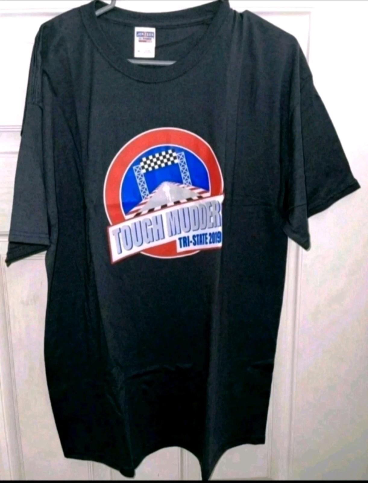 Tri-state Tough Mudder 2019 Tshirt XL New Unisex T-Shirt S