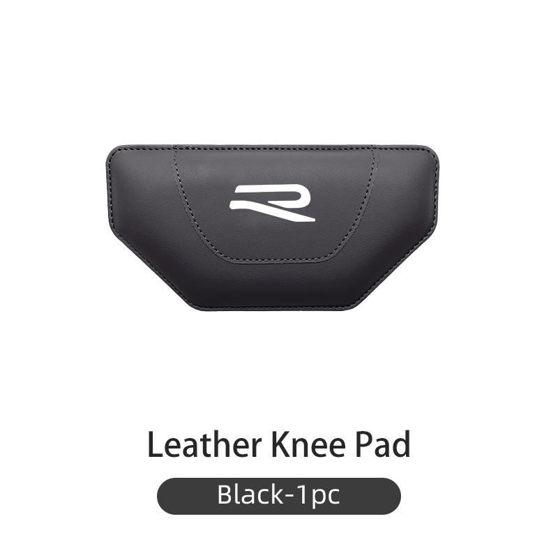 Car Leather Knee Pad Inside Knee Cushion Comfortable For Volkswagen VW Polo CC Bora Golf Jetta Lavida Lamando Magotan Passat GTI  tg32