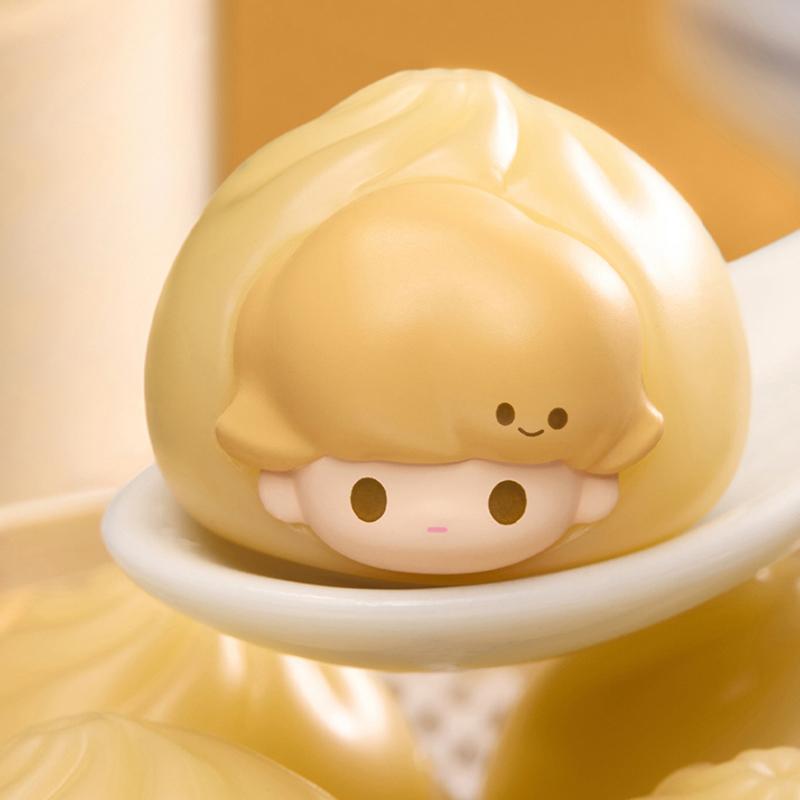 New POP MART DIMOO Xiaolongbao Collection Figure Hang Tag Box PPMT-2307-0018