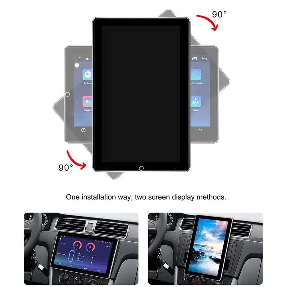 10.1 Inch Double Din Car Stereo Radio Wireless CarPlay Android Auto Multimedia Player with GPS WiFi BT FM Car Radio Android 13