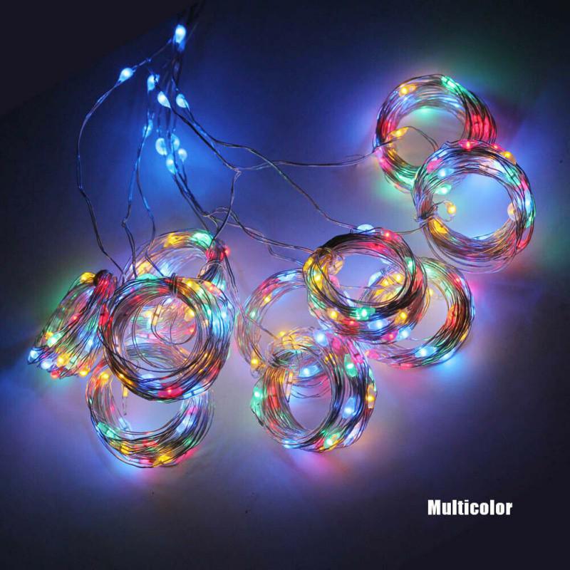 300 LED Lichterkette Vorhanglichter 3m*3m USB-betrieben Wasserdicht Funkelnde Wandlichter