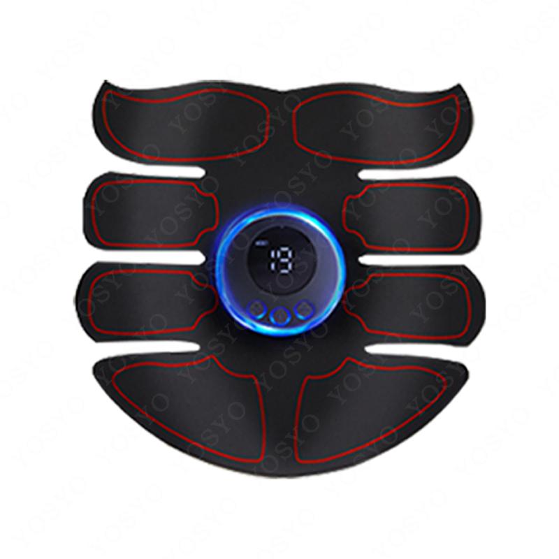 Unbound Muscle Massage Intelligent Fitness Usb Charge Abdominal Hip Joint Trainer Electric Patch Replace Gel