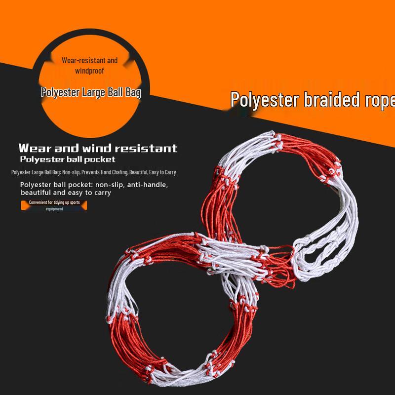 Yaying Large Capacity Basketball Net Bag