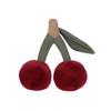 Apricot Lamb Delicious Cherry Plush Toy, Soft and Cute, Fluffy Delicious Cherry for Boys and Girls, 20cm