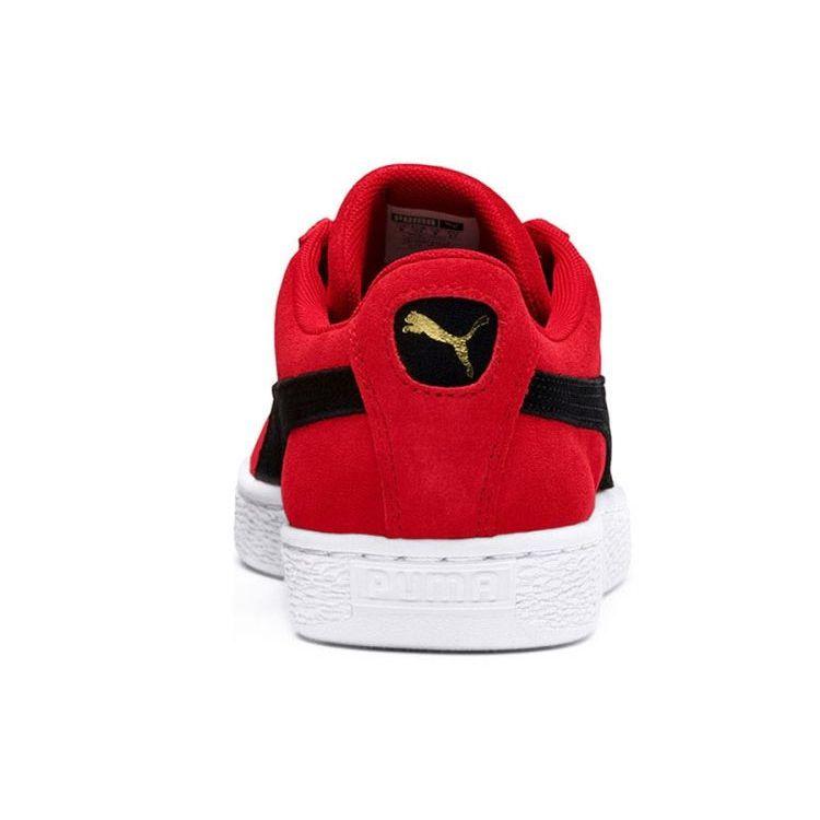 Puma Suede Classic Ribbon Red Unisex Sneakers Puma-Black Puma-White 365347-30
