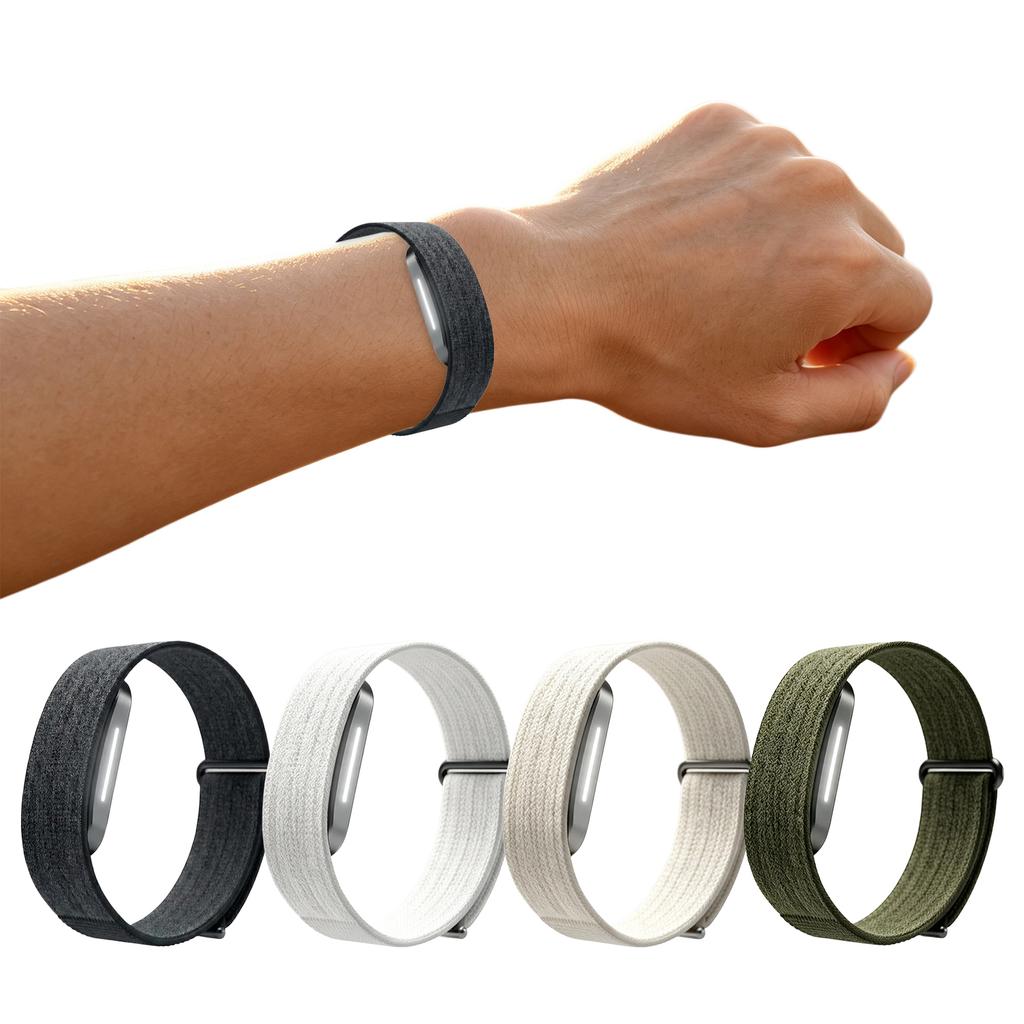 Nylon Band for Hume Band 2.0 Braided Nylon Adjustable Straps Sports Nylon Replacement Breathable Fitness Tracker Wristband
