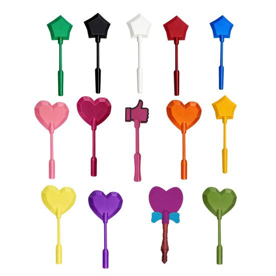 Credit Card Wand Tap To Pay Card Holder Wand Star Heart Shape 3D Printed Contactless Payment Card Holder for Credit Debit Gift Card