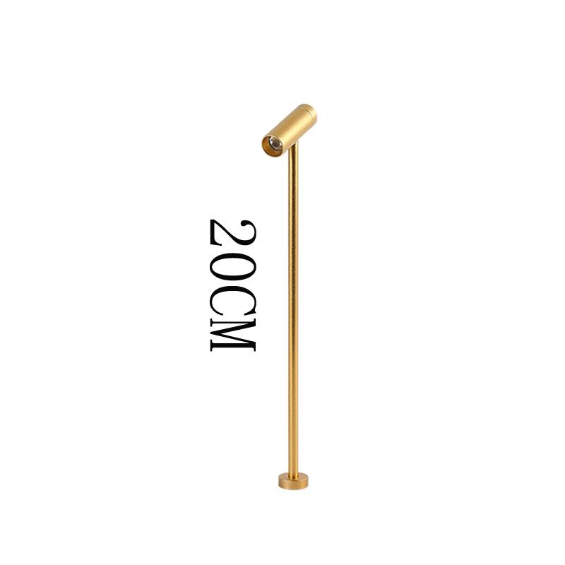 

LED Spotlight 3W Jewelry Display Lamp Dimmable20/30/35CM Wall Lamp Phone Store Showcase Desktop Lights Rotatable 110V220V DC12V Natural white 4000K&DC12V