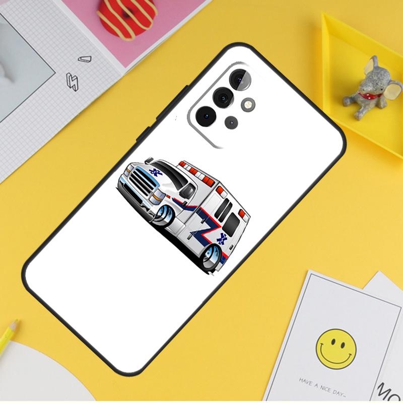 Ambulance EMS EMT Paramedic Case For Samsung Galaxy A36 A16 A56 A06 A54 A34 A14 A13 A53 A12 A22 A32 A52 A35 A17 A15 A55